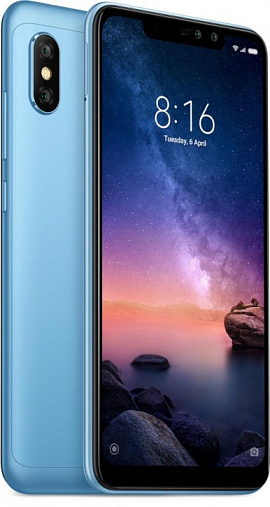 Смартфон Xiaomi Redmi Note 6 Pro 32Gb (голубой)